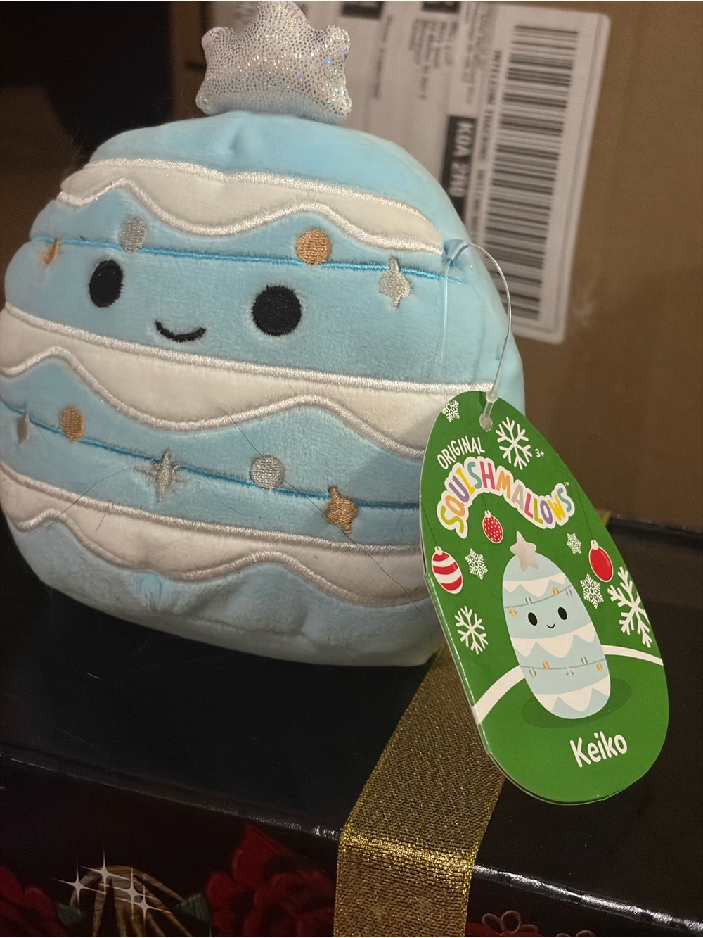 Squishmallow 5” Christmas tree Keiko BNWT